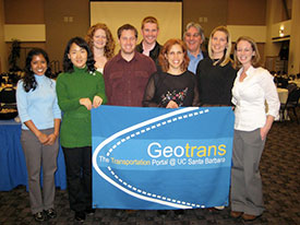 Photo of GeoTrans grads and faculty